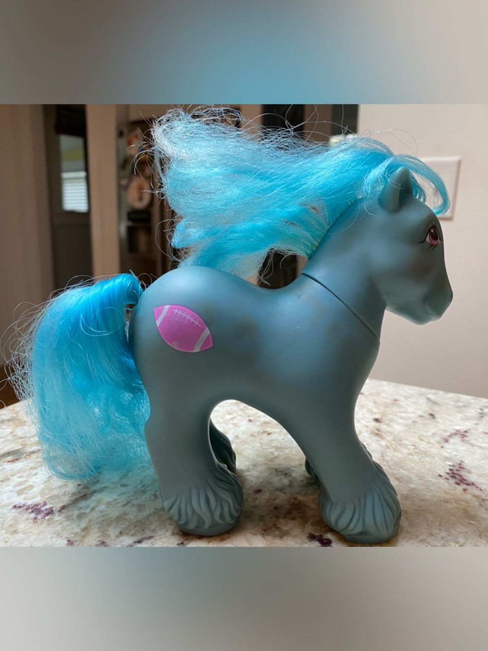 Vintage My Little Pony - Quarterback - Big Brother 1987